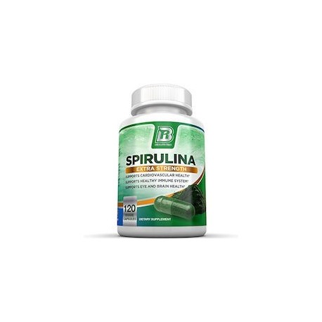 SPIRULINA EXTRA STRENGTH (120 CAPSULAS)