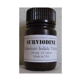 SURVIODINE POTASSIUM IODIDE TABLETS 130MG 14 TABLETAS