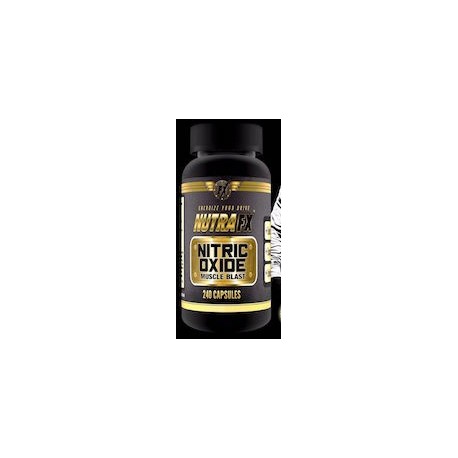 NUTRA FX NITRIC OXIDE PRE ENTRENO ENERGIA Y VASODILATADOR 240 CAPS