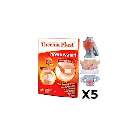 THERMA PLAST ALIVIAR EL DOLOR 5 PATCHES