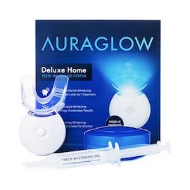 AURAGLOW DELUXE HOME 1 BANDEJA 1 LAMPARA Y 10ML DE GEL