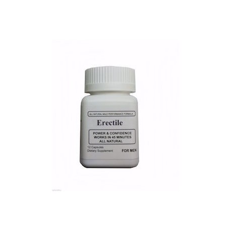 ERECTILE ESTIMULADOR SEXUAL PARA HOMBRE 12 CAPS