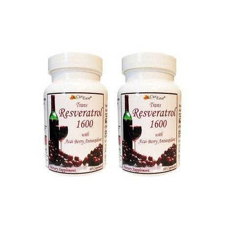 TRANS RESVERATROL 1600 120 CAPS