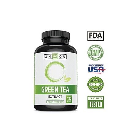 GREEN TEA EXTRACT 120 CAPS QUEMAR GRASA CORPORAL
