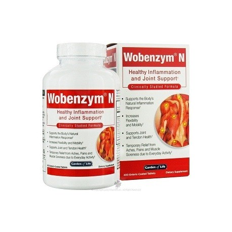 WOBENZYM N 400 TABLETAS SANAR ARTICULACIONES