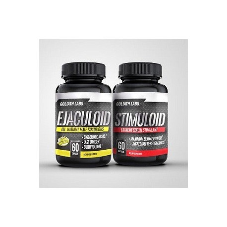EJACULOID Y STIMULOID 2 FRASCOS 60 CAPSULAS CADA UNO