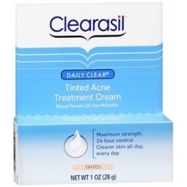 CLEARASIL CREMA PARA QUITAR ACNÉ Y MARCAS DE LA CARA 28 GRAMOS