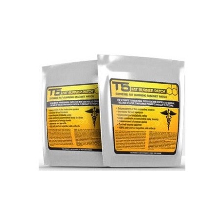 T5 FAT BURNER PATCH PARCHES ADELGAZANTE 28 UNIDADES