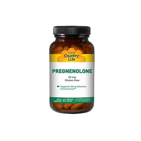COUNTRY LIFE PREGNENOLONE 10MG 60 CAPS
