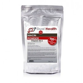 DUAL HEALTH NIACIN POWDER VITAMIN B-3 8Z