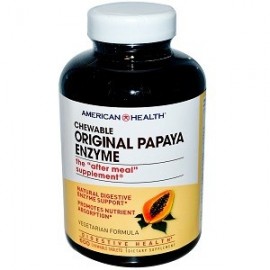 AMERICAN HEALTH CHEWABLE ORIGINAL PAPAYA ENZYME 600 CAPS