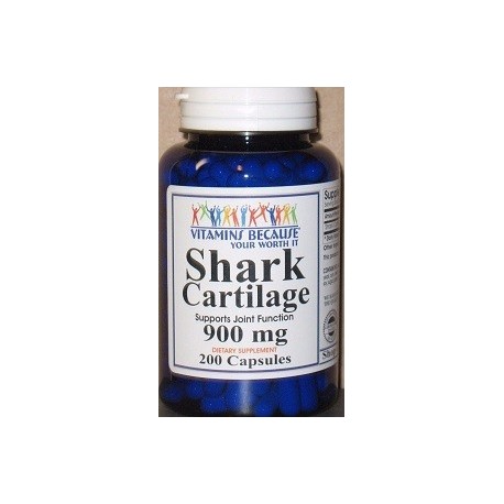 NATURAL SHARK CARTILAGE 900MG 200 CÁPSULAS