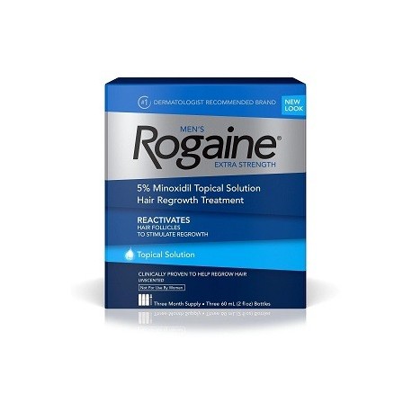 ROGAINE MENS EXTRA STRENGTH 60ML HACER CRECER EL CABELLO HOMBRES