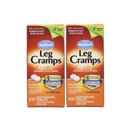 HYLANDS LEG CRAMPS 100 CAPS 2 FRASCOS