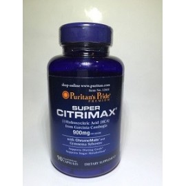 PURITAN'S PRIDE SUPER CITRIMAX 90 CAPS HYDROXYCITRATE