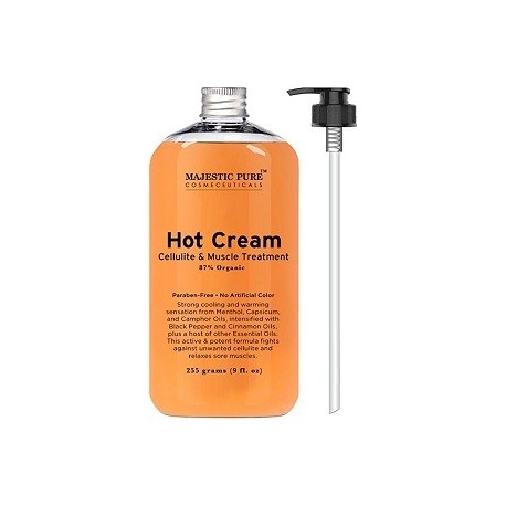 HOT CREAM 235 GRAMOS CREMA CALIENTE QUITAR CELULITIS