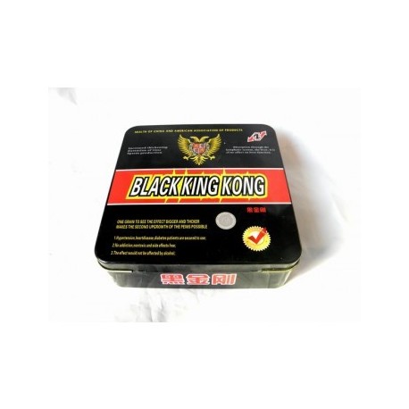 BLACK KING KONG 96 CAPS POTENCIADOR SEXUAL PARA HOMBRE