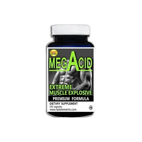 MEGACID MUSCLE EXPLOSIVE 100 CAPS AMINOÄCIDO EN TABLETAS