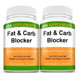 FAT CARB BLOCKER 2 BOTTLES 180 CAPS