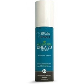 BIOLABS PRO ALL NATURAL DHEA 20 CREAM 85 GRAMOS