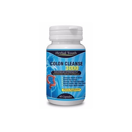 COLON CLEANSE 3000 60 CAPS LIMPIEZA GENERAL DEL COLON