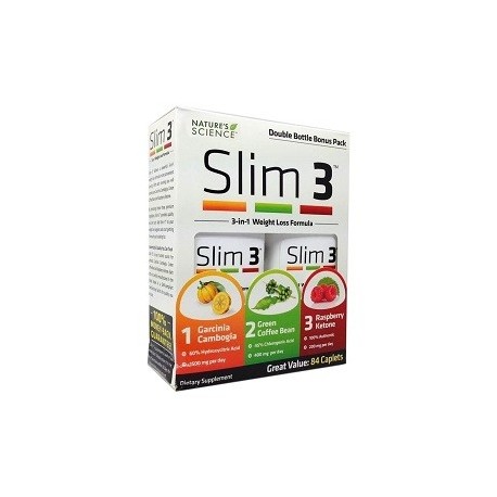 SLIM 3 84 CAPS 3 IN ONE SLIMING