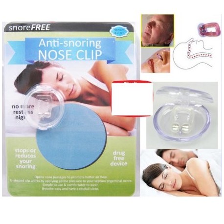 Stop Snore Free Anti Snoring Nose Clips Sleep Aid Guard Night Device On Tv New