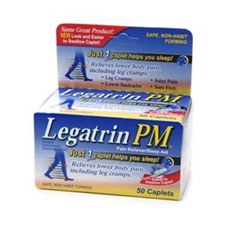 Legatrin PM Caplets 50 Caplets (Pack de 3)