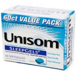 Unisom SleepGels 60 Caps (paquete de 2)