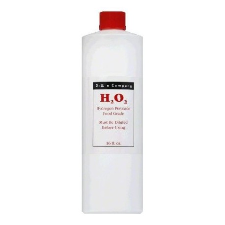 OW Food Grade H2O2 peróxido de hidrógeno 16 Oz