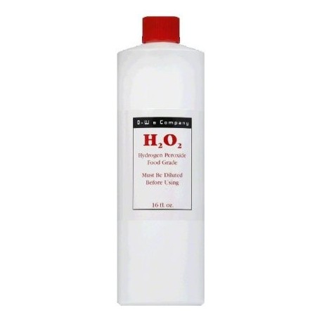 OW Food Grade H2O2 peróxido de hidrógeno 16 Oz