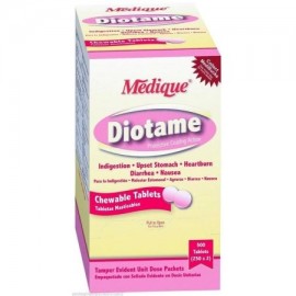 Diotame Protective Coating Tablets Diarrea de alivio de 5 cajas (500 tabletas) MS-71190