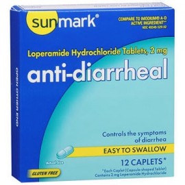  antidiarreicos Caplets - 12 ct