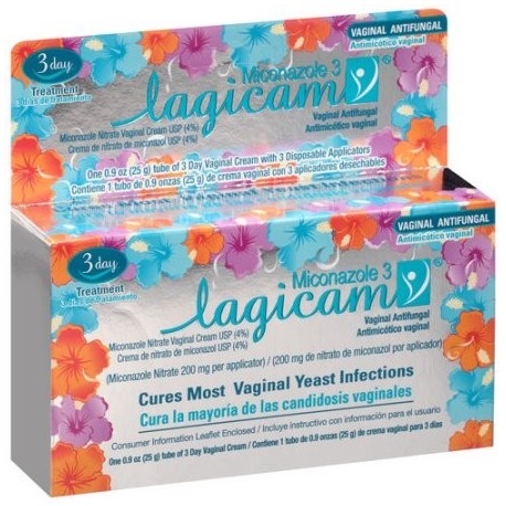  Miconazol 3 vaginal antifúngica Cream 200 mg 09 oz
