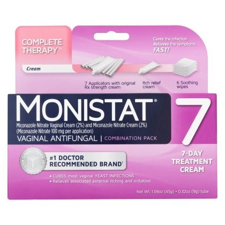  paquete de combinación dentro de la vagina Tratamiento Día 7 7 antifúngica