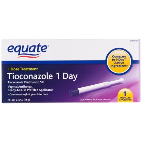  Tratamiento Día 1 tioconazole vaginales antihongos