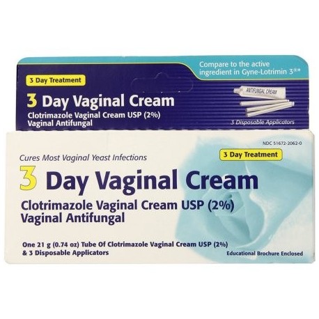  3 Día Crema vaginal 074 oz