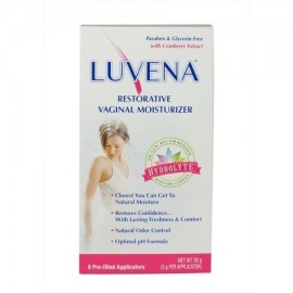  Restaurador humectante vaginal Aplicadores precargada 6 cada uno (Pack de 2)