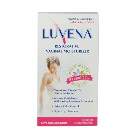  Restaurador humectante vaginal Aplicadores precargada 6 cada uno (Pack de 2)