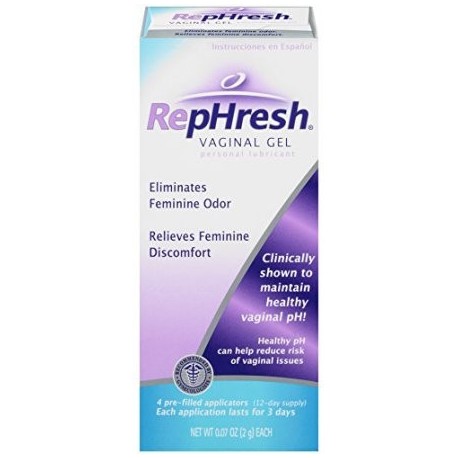 Paquete de 2 gel vaginal 007 oz. 4 Aplicadores precargadas