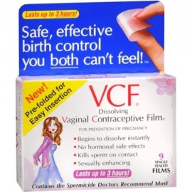  vaginal anticonceptivo Films 9 cada uno (paquete de 6)