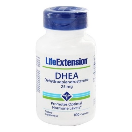  - DHEA dehidroepiandrosterona 25 mg. - 100 Cápsulas