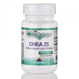 DHEA 25 mg micronizado matriz lipídica - 60 comprimidos ranurados por 