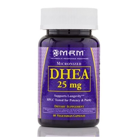 DHEA 25 mg (micronizado) - 60 cápsulas vegetales por 