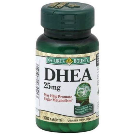  DHEA 25 mg comprimidos 100 ea