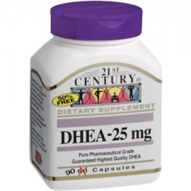  DHEA-25 mg Cápsulas 90 ea (Pack de 3)