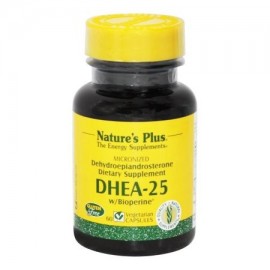  - DHEA-25 con Bioperine 25 mg. - 60 cápsulas vegetales