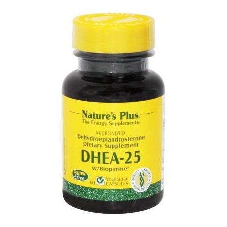  - DHEA-25 con Bioperine 25 mg. - 60 cápsulas vegetales