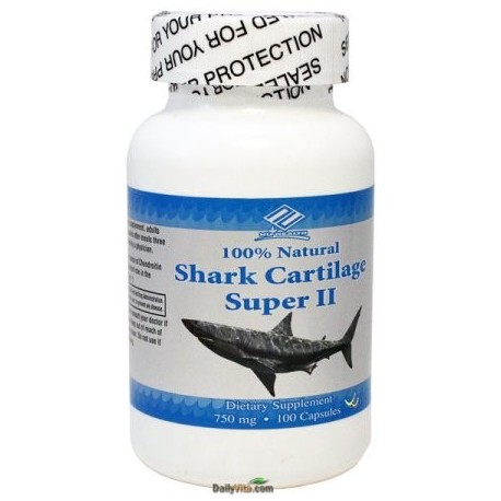 NuHealth cartílago de tiburón de 750 mg 100 Cápsulas