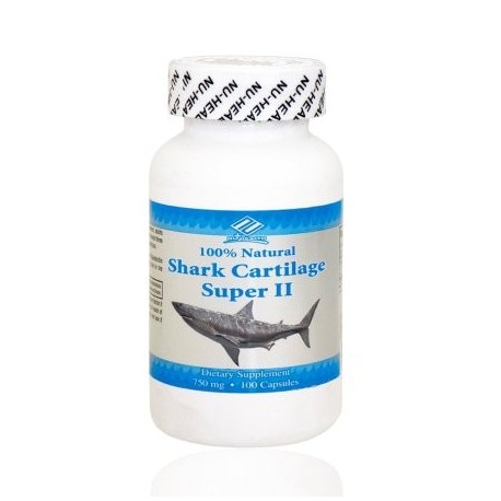 Cartílago de tiburón de Super Ii (100 Cápsulas - 750 Mg)